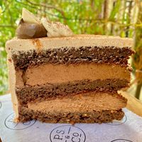 Chocolate Cake Slice (organic, vegan, gluten free, kosher, hand made) at P.S. and Co. in Philadelphia