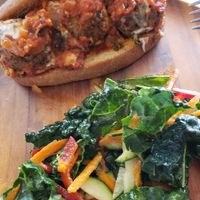 Meatball sub at P.S. and Co. in Philadelphia