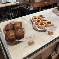 Banana bread and jam thumbprint cookies   at P.S. and Co. in Philadelphia