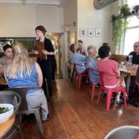 Lots of comfy space   at P.S. and Co. in Philadelphia