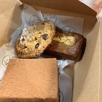 Tiramisu, salted chocolate chip cookie, banana bread   at P.S. and Co. in Philadelphia