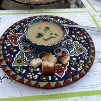 Lentil soup/ vegan  at Yovego in Doha Municipality