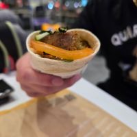 Falafel sandwich at Soul Origin Auckland Domestic Airport in Auckland