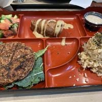 the patty was delicious  at Teaism  - Penn Quarter in Washington