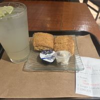 Ginger scones with ginger limeade  at Teaism  - Penn Quarter in Washington