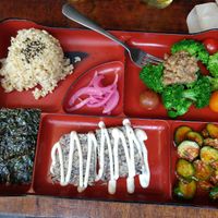 Vegan bento box at Teaism  - Penn Quarter in Washington