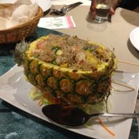 Pineapple rice  at Lotus Plant Based Kitchen in Manchester