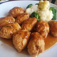 Pi Pa tofu at Lotus Plant Based Kitchen in Manchester