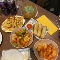 Dim sum!  at Lotus Plant Based Kitchen in Manchester