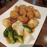 Pi Pa tofu at Lotus Plant Based Kitchen in Manchester