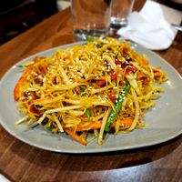 Singapore Vermicelli  at Lotus Plant Based Kitchen in Manchester