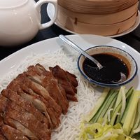 Mock duck pancakes at Lotus Plant Based Kitchen in Manchester