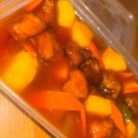 Sweet and sour chkn   at Lotus Plant Based Kitchen in Manchester