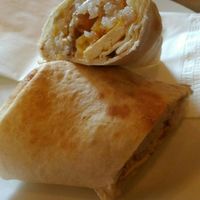 Vegan power wrap at The Nook on Gottingen in Halifax