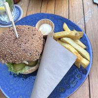 Redefine meat burger  at Cafe 100 Watt in Noord-brabant