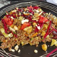 Rice  at June's Art Cafe in Koh Samui