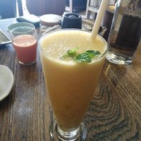 Smoothie at June's Art Cafe in Koh Samui