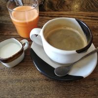 Coffee at June's Art Cafe in Koh Samui