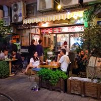 Outside of Hatool HaYarok - The Green Cat at Hatool HaYarok - The Green Cat in Tel Aviv