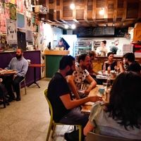 Inside of Hatool HaYarok - The Green Cat at Hatool HaYarok - The Green Cat in Tel Aviv