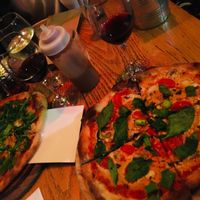 Pizza at Hatool HaYarok - The Green Cat in Tel Aviv