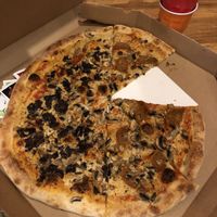 Half and half  at Hatool HaYarok - The Green Cat in Tel Aviv