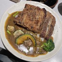Curry with super tasty tofu skin ($145)  at You Mian Zi - 有麵子蔬食料理 in Taipei