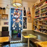 Indoor seating   at Chiaroscuro  in Prato