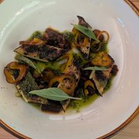 Zucchini Dish they just made up for me at Brodeto in Raleigh