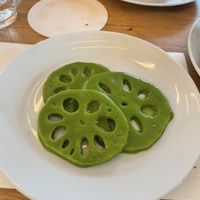 Lotus root pickle  at cornerstore in Noord-holland