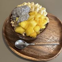 Banana mango chia and granola açai bowl (medium)  at AMAZONIA ACAI NICE in Provence-alpes-côte D'azur