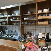 the beautiful kitchen  at Ohisamaya in Sendai