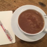 delicious organic soy milk cocoa 🌱 at Ohisamaya in Sendai