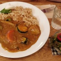 Veggie curry at Ohisamaya in Sendai