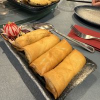 Spring rolls   at New China Cottage in Ramsbottom