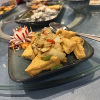 Salt n pepper tofu   at New China Cottage in Ramsbottom