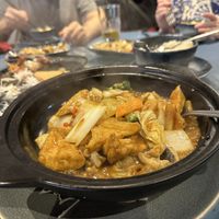 Satay hot pot  at New China Cottage in Ramsbottom