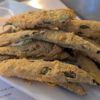 Fried okra at Kool Beanz Cafe in Tallahassee