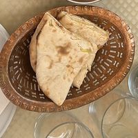 Vegan cheese nan   at Little Bay Bar and Indian Restaurant in 