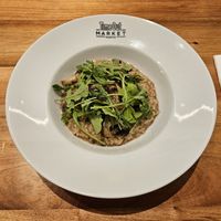 Mushroom risotto at Fava Tonka — Time Out Market Porto in Porto