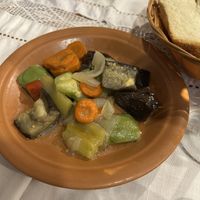 Vegetable goulash  at Eco-Resort Butuceni in Raionul Criuleni