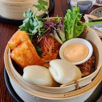 Tofu bao at Chop Chop Asian Kitchen Bar in Bright