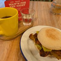 Vegan brunch roll at Odd Shop Bristol  in England