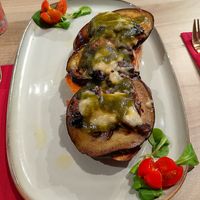 Tostada vegana at bramar in País Vasco