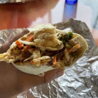 Siam I Am burrito at Dos Gringos Burritos in Carbondale