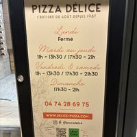   at Pizza Délice in Grand Est