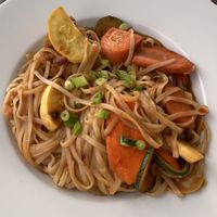 Cauliflower Pad Thai   at 34° North Restaurant in Beaufort