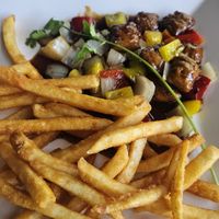 Vegan Shaken Beef  at Binge Vietnamese Fusion in Stockton