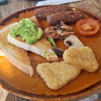 Parc Plant vegan breakfast at The Parc Deli in Cardiff