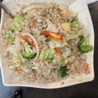 Vegetarian Fried Rice - Vegan  at Lucky Chinese Restaurant in Toronto